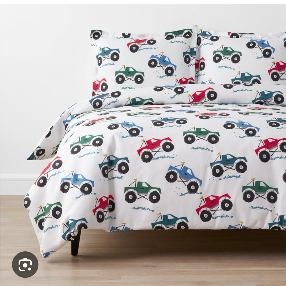 Monster Truck DUVET Cover Set - Multicolor (the company store) TWIN